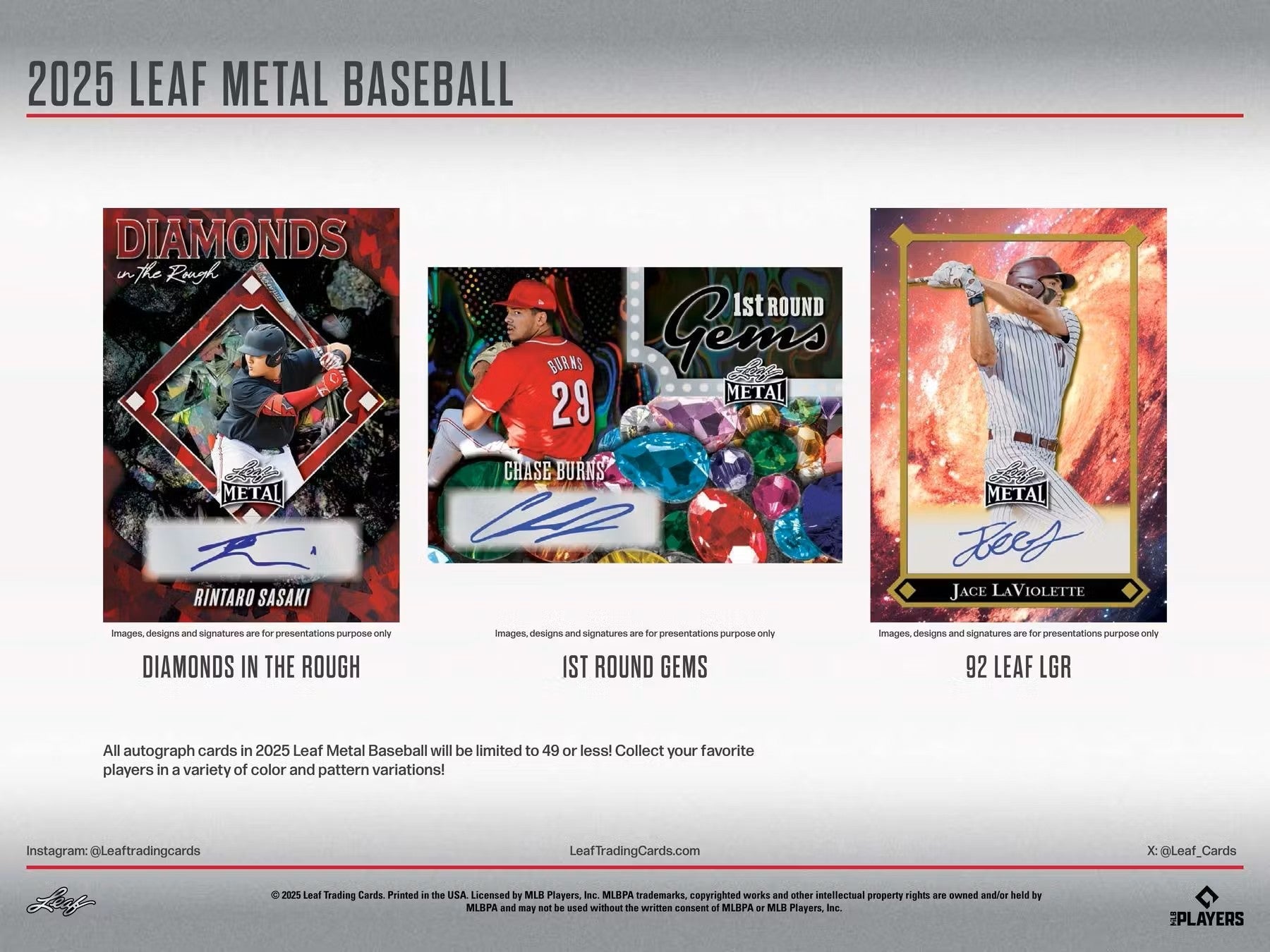 2025 Leaf Metal Baseball Jumbo Box | Columbia Sports Cards - Columbia Hobby - Sports Card Boxes - Toploaders - Card Savers