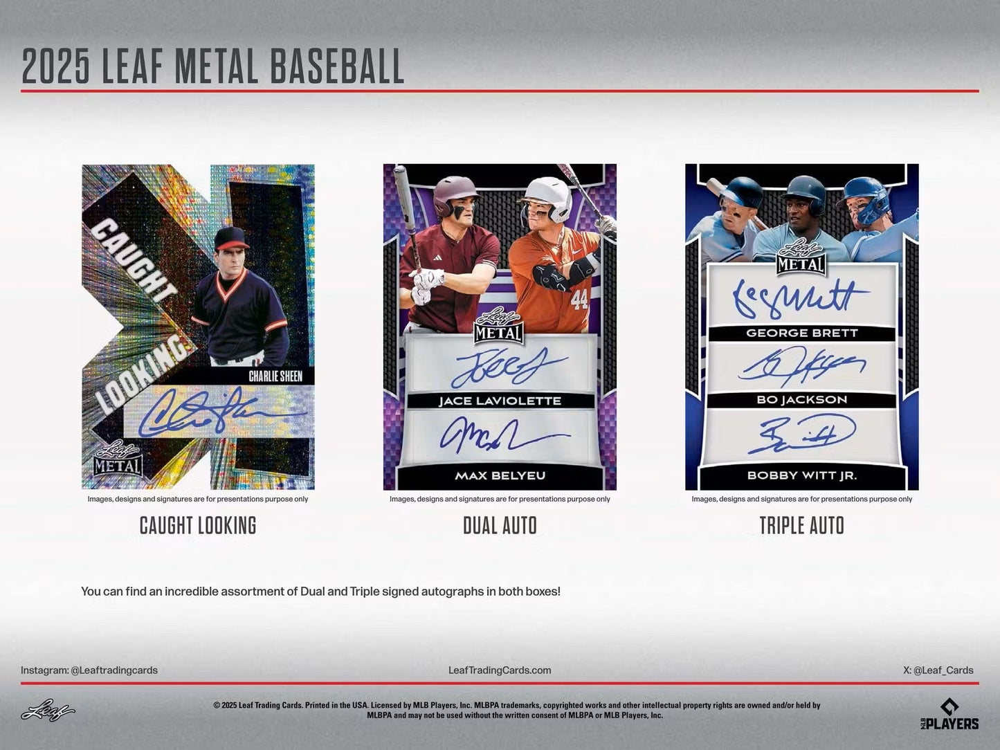 2025 Leaf Metal Baseball Jumbo Box | Columbia Sports Cards - Columbia Hobby - Sports Card Boxes - Toploaders - Card Savers