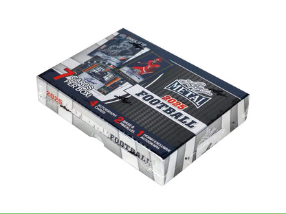 2025 Leaf Metal Football Hobby Box - Columbia Hobby - Sports Card Boxes - Toploaders - Card Savers