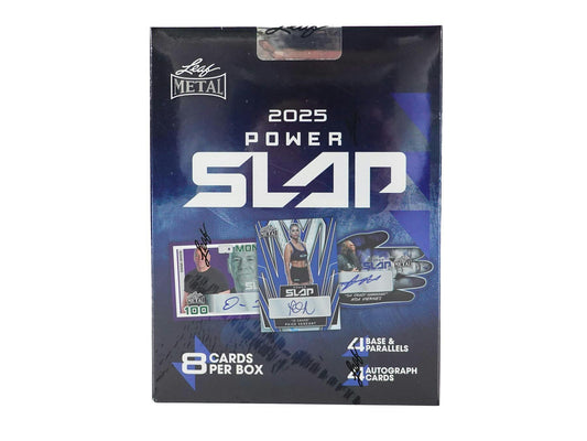 2025 Leaf Metal Power Slap Hobby Box | Columbia Sports Cards - Columbia Hobby - Sports Card Boxes - Toploaders - Card Savers