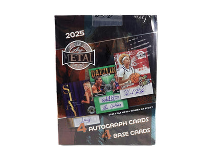2025 Leaf Metal Women of Sport Hobby Box | Columbia Sports Cards - Columbia Hobby - Sports Card Boxes - Toploaders - Card Savers