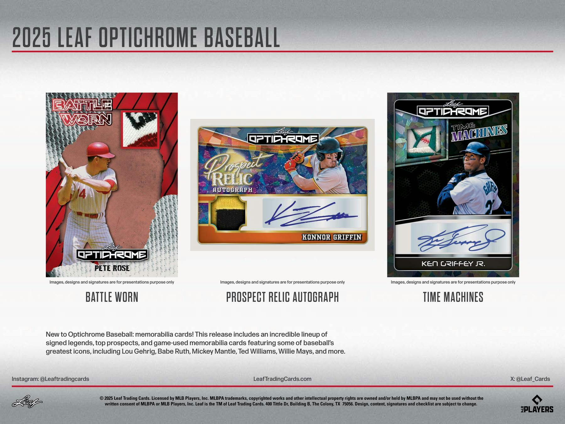 2025 Leaf Optichrome Baseball Hobby Jumbo Box | Columbia Sports Cards - Columbia Hobby - Sports Card Boxes - Toploaders - Card Savers