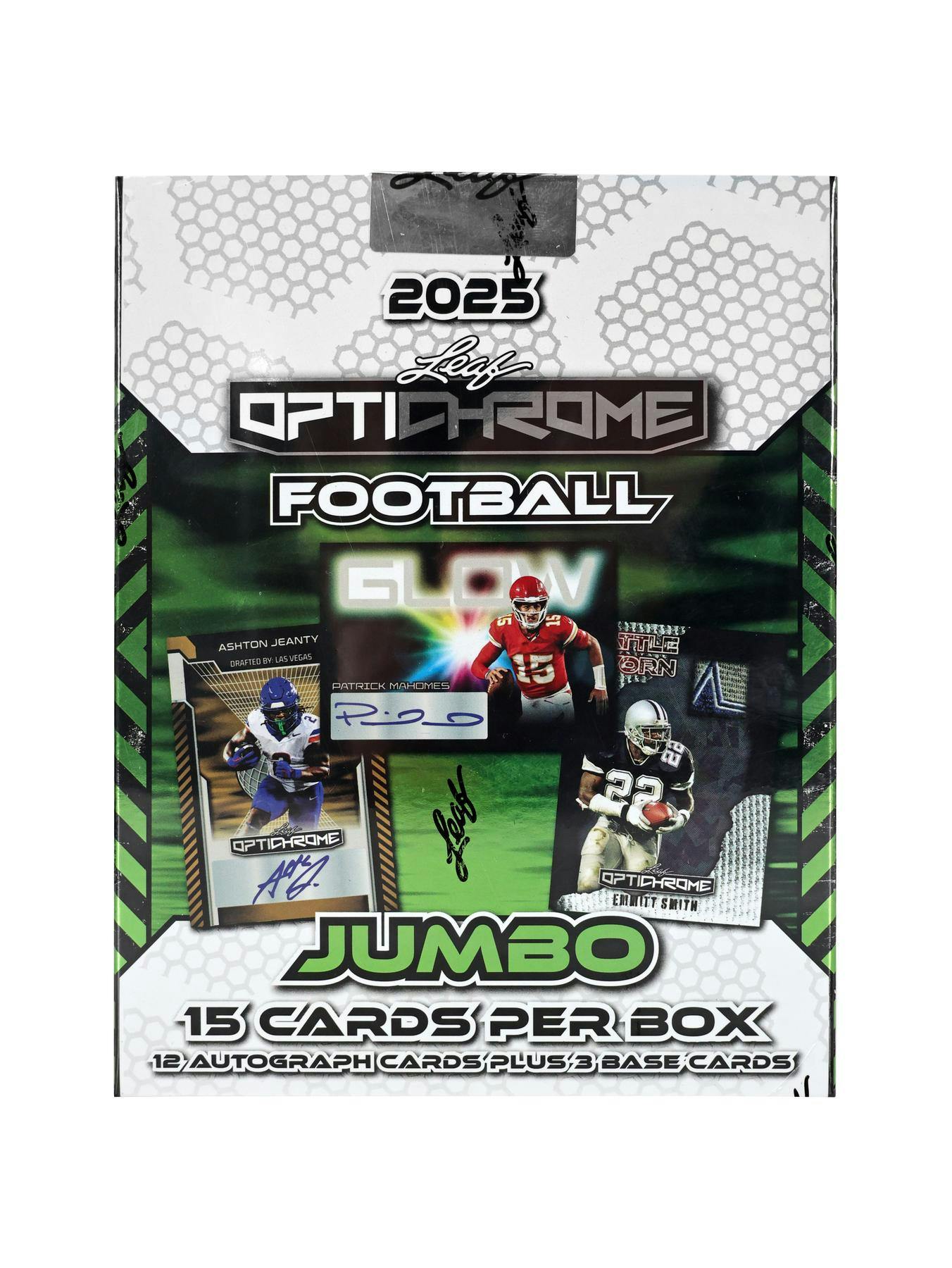 2025 Leaf Optichrome Football Hobby Jumbo Box | Columbia Sports Cards - Columbia Hobby - Sports Card Boxes - Toploaders - Card Savers