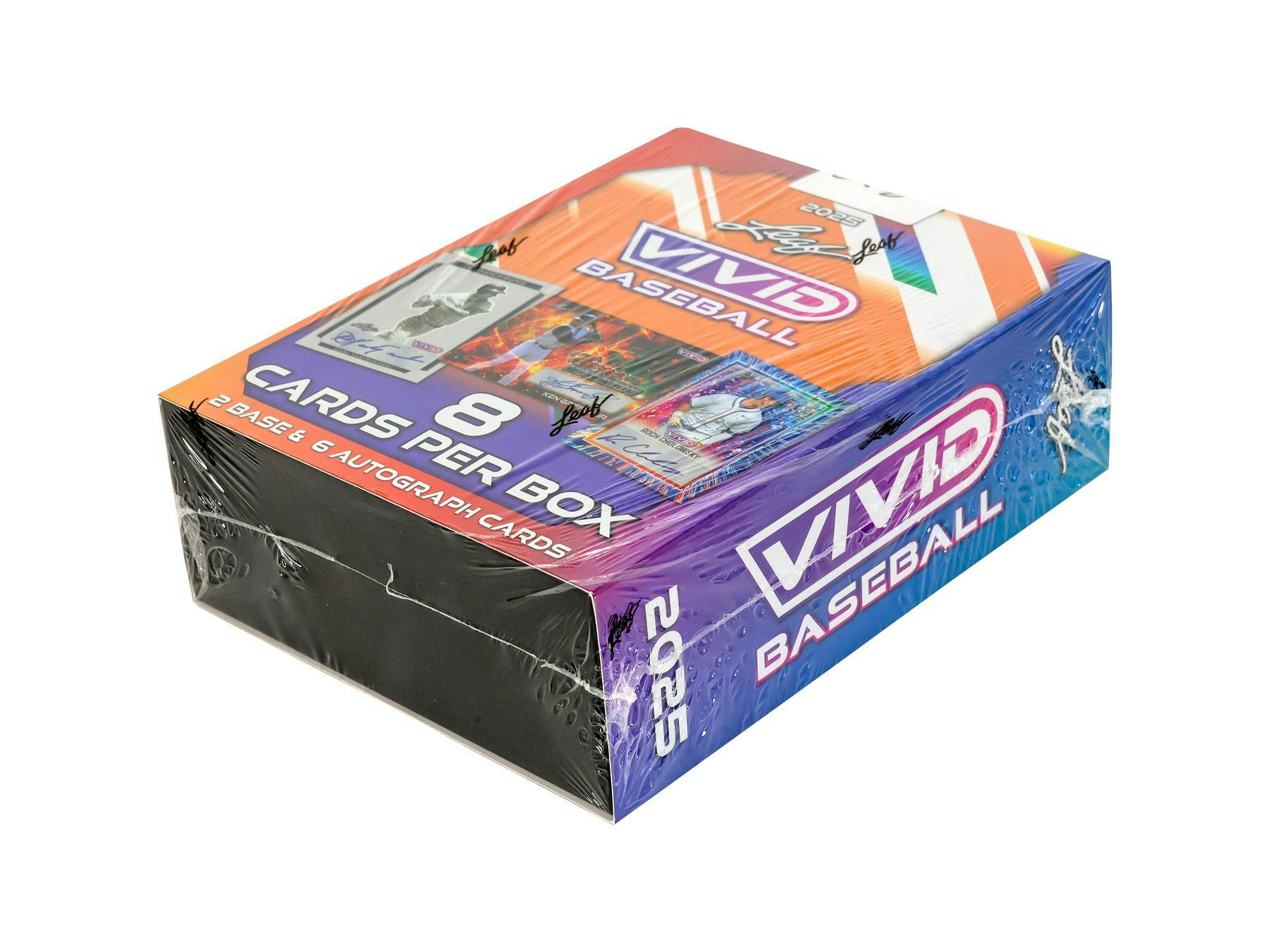 2025 Leaf Vivid Baseball Hobby Box | Columbia Sports Cards - Columbia Hobby - Sports Card Boxes - Toploaders - Card Savers