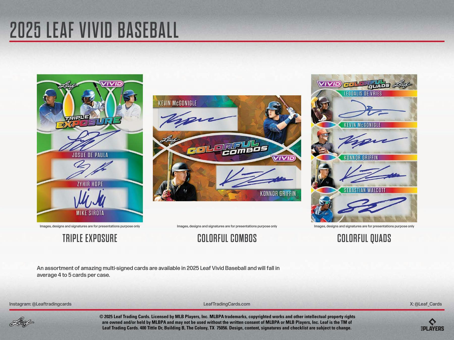 2025 Leaf Vivid Baseball Hobby Jumbo Box | Columbia Sports Cards - Columbia Hobby - Sports Card Boxes - Toploaders - Card Savers