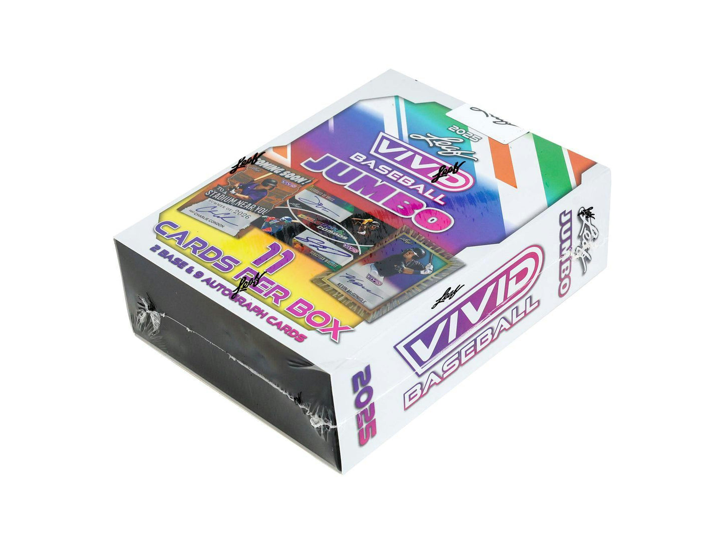 2025 Leaf Vivid Baseball Hobby Jumbo Box | Columbia Sports Cards - Columbia Hobby - Sports Card Boxes - Toploaders - Card Savers