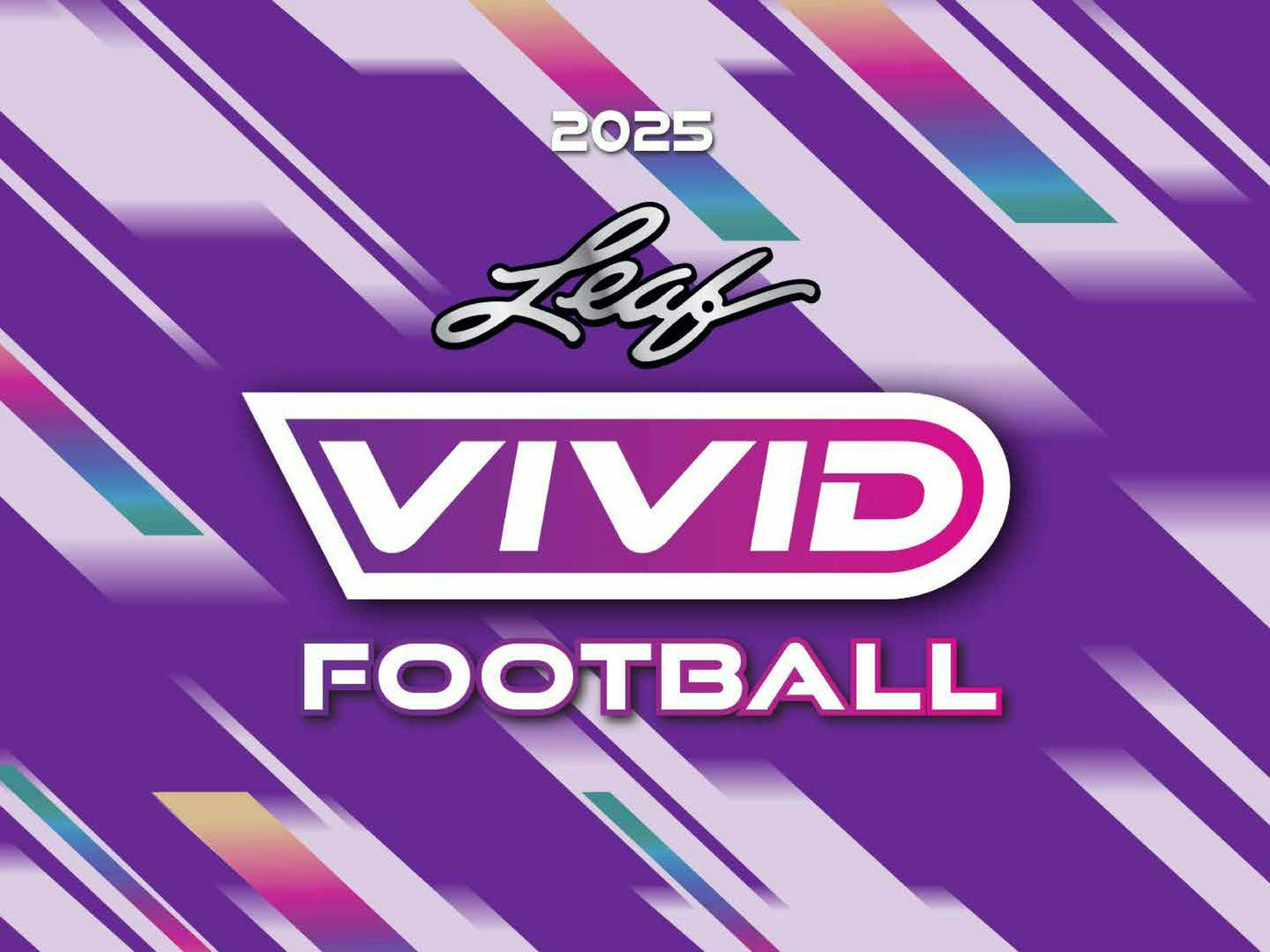 2025 Leaf Vivid Football Hobby Jumbo Box | Columbia Sports Cards - Columbia Hobby - Sports Card Boxes - Toploaders - Card Savers
