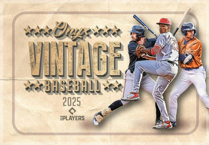 2025 Onyx Vintage Baseball Hobby Box - Columbia Hobby - Sports Card Boxes - Toploaders - Card Savers