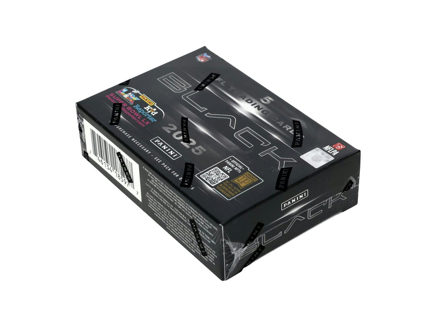 2025 Panini Black Football Hobby Box | Columbia Sports Cards - Columbia Hobby - Sports Card Boxes - Toploaders - Card Savers