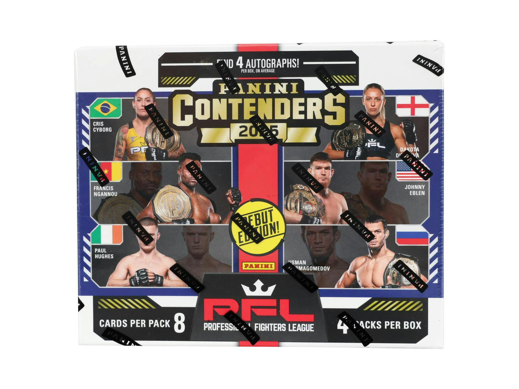 2025 Panini Contenders Professional Fighters League PFL Hobby Box | Columbia Sports Cards & More - Columbia Hobby - Sports Card Boxes - Toploaders - Card Savers