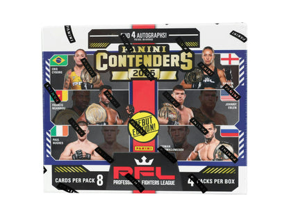 2025 Panini Contenders Professional Fighters League PFL Hobby Box | Columbia Sports Cards & More - Columbia Hobby - Sports Card Boxes - Toploaders - Card Savers