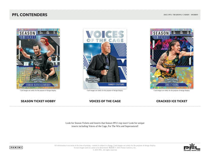 2025 Panini Contenders Professional Fighters League PFL Hobby Box | Columbia Sports Cards & More - Columbia Hobby - Sports Card Boxes - Toploaders - Card Savers
