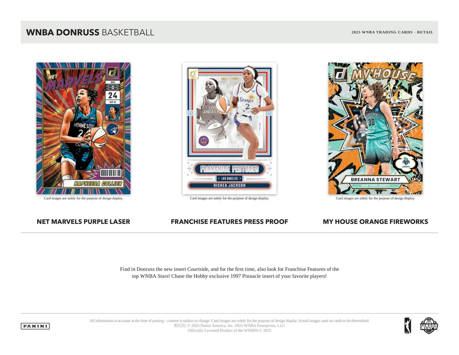 2025 Panini Donruss WNBA Basketball 6 - Pack Blaster Box | Columbia Sports Cards - Columbia Hobby - Sports Card Boxes - Toploaders - Card Savers