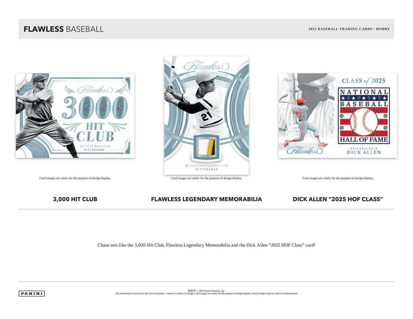 2025 Panini Flawless Baseball Hobby Box | Columbia Sports Cards - Columbia Hobby - Sports Card Boxes - Toploaders - Card Savers