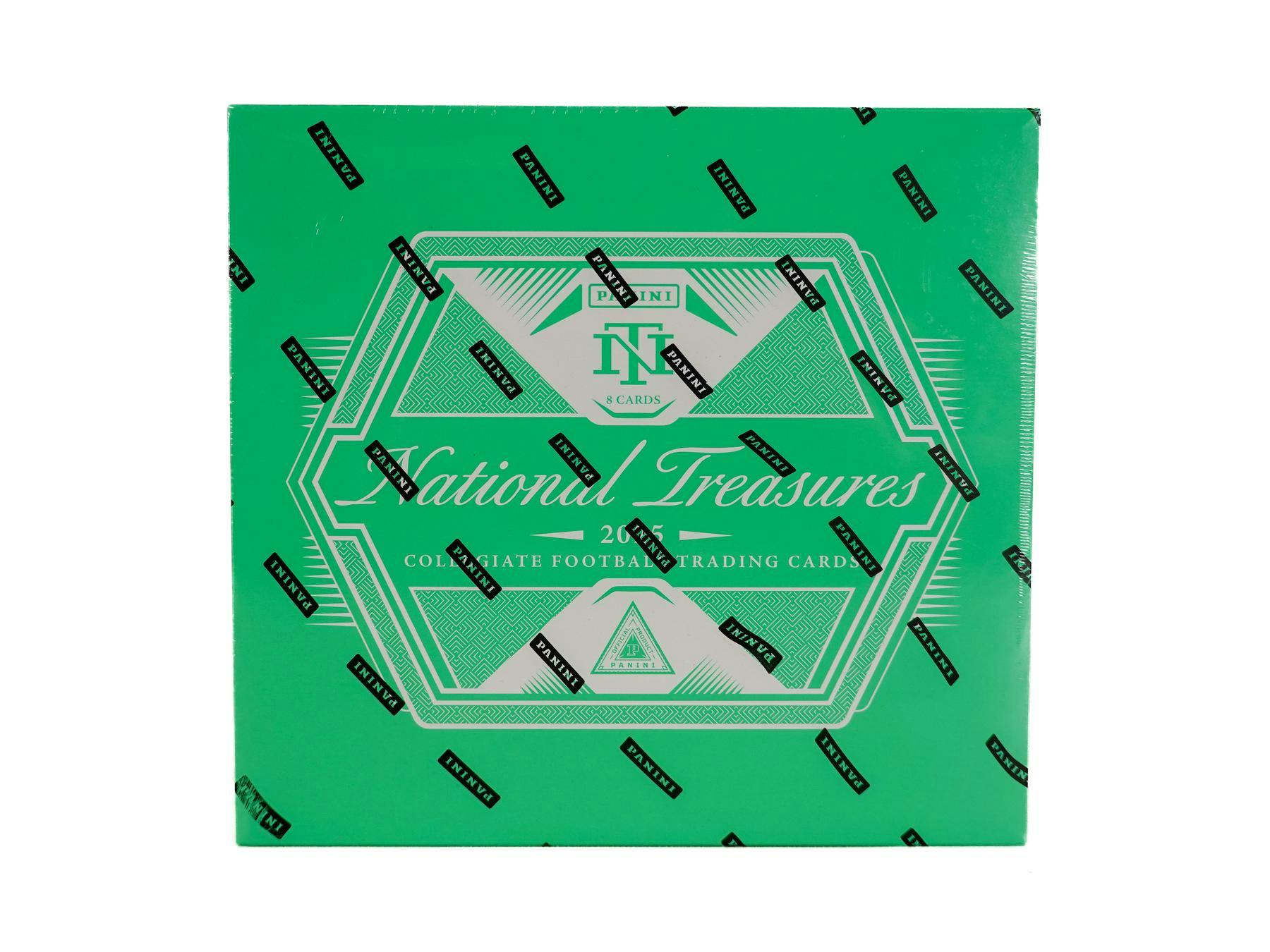 2025 Panini National Treasures Collegiate Football Hobby Box | Columbia Sports Cards - Columbia Hobby - Sports Card Boxes - Toploaders - Card Savers