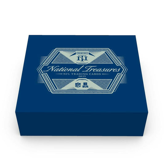 2025 Panini National Treasures Football Hobby Box | Columbia Sports Cards - Columbia Hobby - Sports Card Boxes - Toploaders - Card Savers