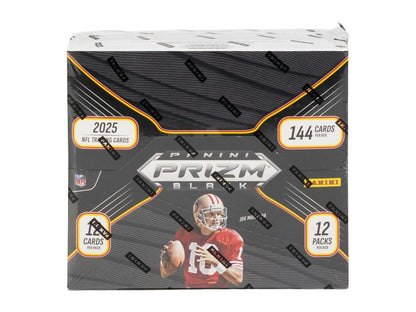 2025 Panini Prizm Black Football Hobby Box | Columbia Sports Cards - Columbia Hobby - Sports Card Boxes - Toploaders - Card Savers
