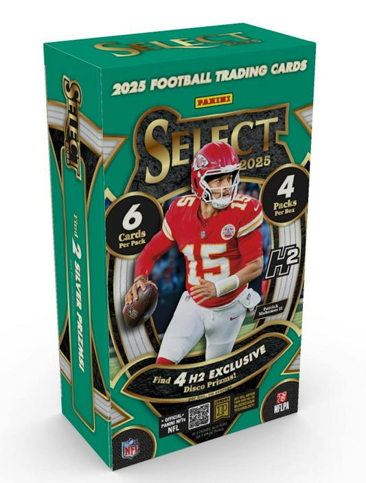 2025 Panini Select Football H2 Box | Columbia Sports Cards - Columbia Hobby - Sports Card Boxes - Toploaders - Card Savers
