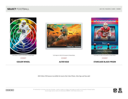2025 Panini Select Football Hobby Box | Columbia Sports Cards - Columbia Hobby - Sports Card Boxes - Toploaders - Card Savers