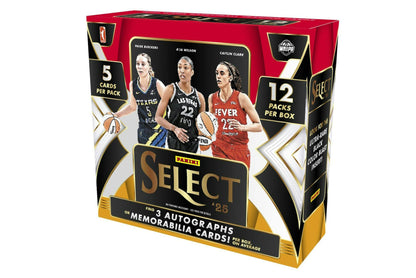 2025 Panini Select WNBA Basketball Hobby Box | Columbia Sports Cards - Columbia Hobby - Sports Card Boxes - Toploaders - Card Savers