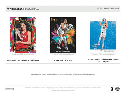2025 Panini Select WNBA Basketball Hobby Box | Columbia Sports Cards - Columbia Hobby - Sports Card Boxes - Toploaders - Card Savers