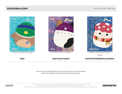 2025 Panini Squishmallows Trading Cards Hobby Mega Box | Columbia Sports Cards - Columbia Hobby - Sports Card Boxes - Toploaders - Card Savers