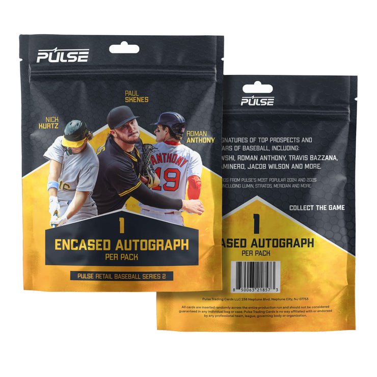 2025 Pulse Baseball Series 2 Retail Pack (POS) - Columbia Hobby - Sports Card Boxes - Toploaders - Card Savers