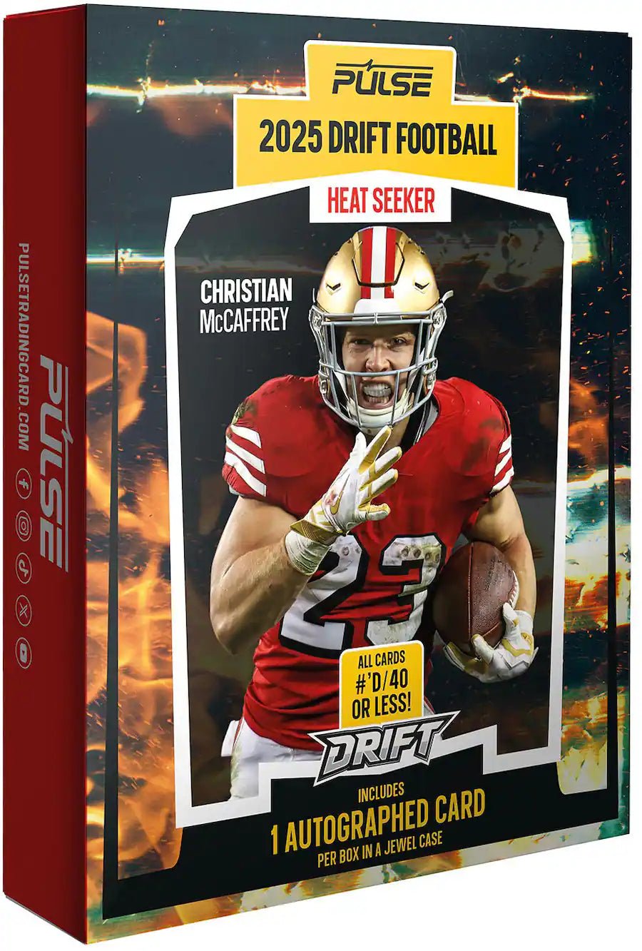 2025 Pulse Drift Football Heat Seeker Edition Hobby Box | Columbia Sports Cards - Columbia Sports Cards