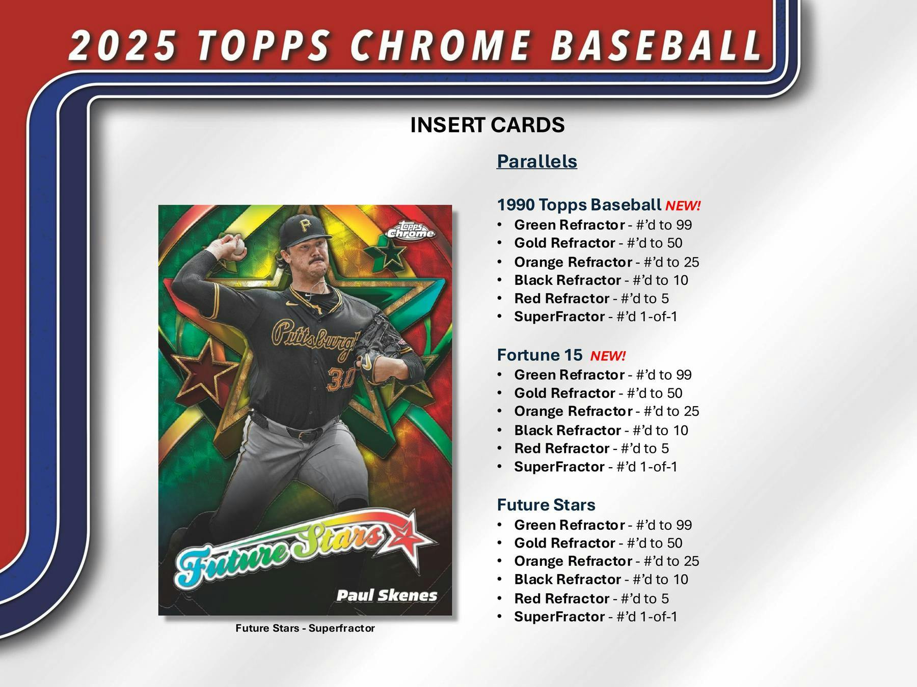 2025 Topps Chrome Baseball 7 - Pack Blaster Box - Columbia Hobby - Sports Card Boxes - Toploaders - Card Savers