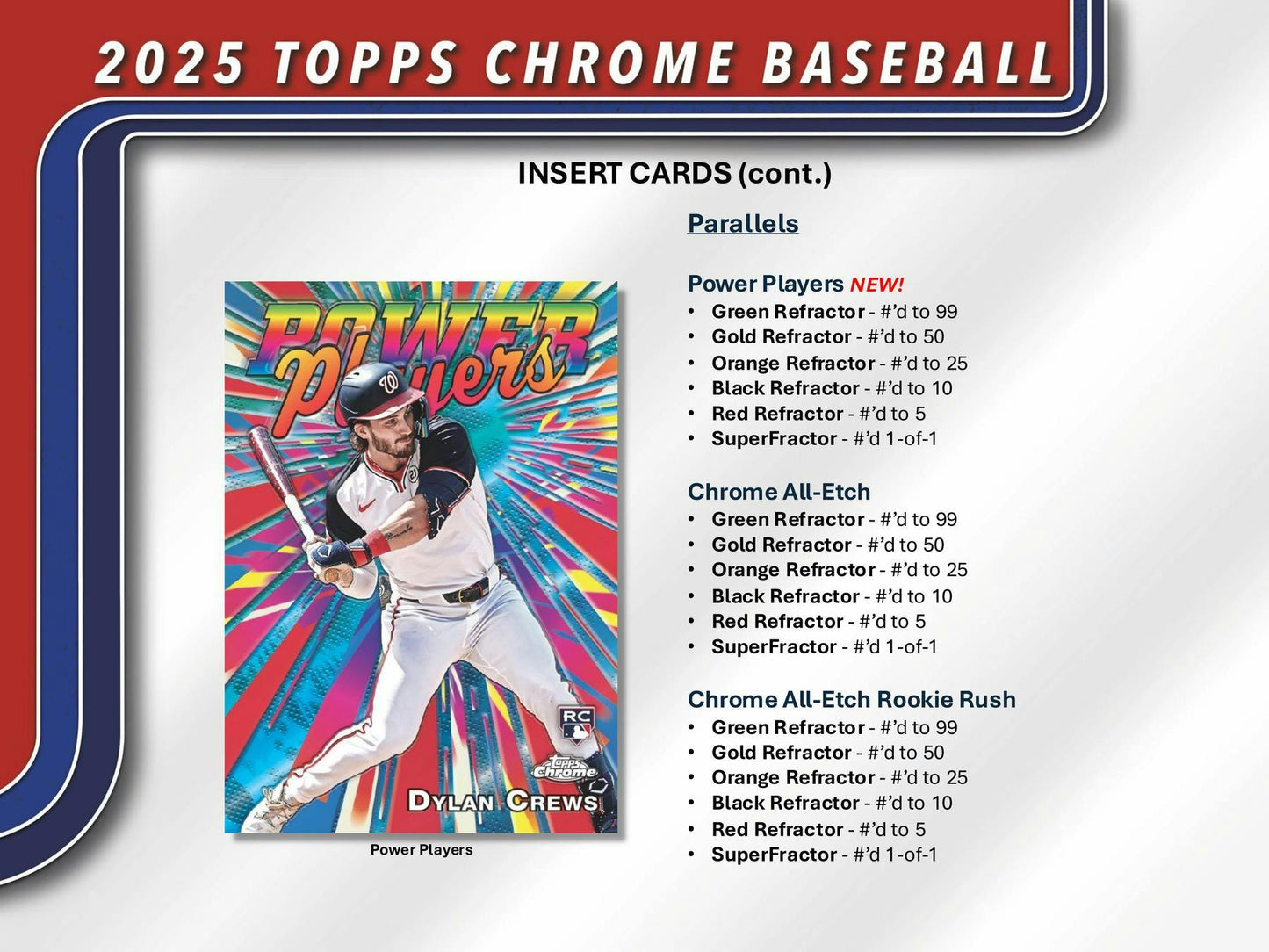 2025 Topps Chrome Baseball 7 - Pack Blaster Box - Columbia Hobby - Sports Card Boxes - Toploaders - Card Savers