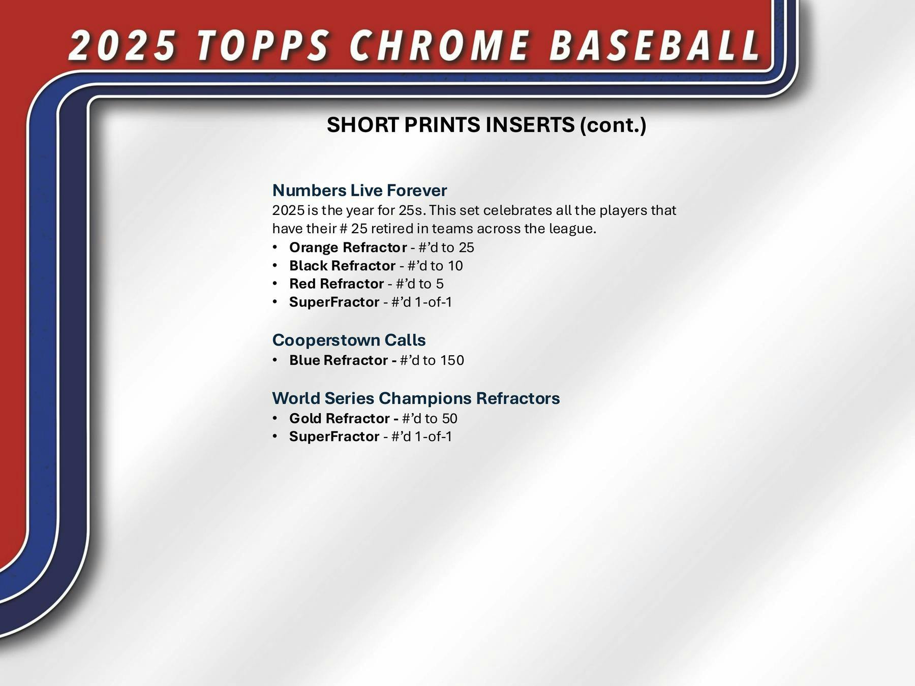 2025 Topps Chrome Baseball Breaker Delight Box | Columbia Sports Cards - Columbia Hobby - Sports Card Boxes - Toploaders - Card Savers