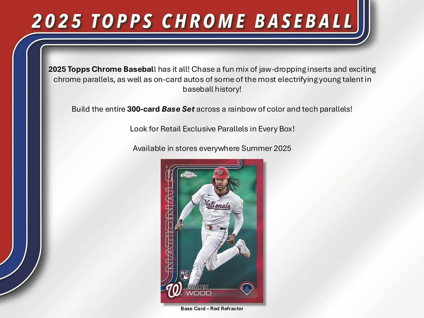 2025 Topps Chrome Baseball Mega Box | Columbia Sports Cards - Columbia Hobby - Sports Card Boxes - Toploaders - Card Savers