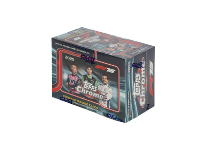 2025 Topps Chrome Formula 1 Racing 6 - Pack Blaster Box | Columbia Sports Cards - Columbia Hobby - Sports Card Boxes - Toploaders - Card Savers