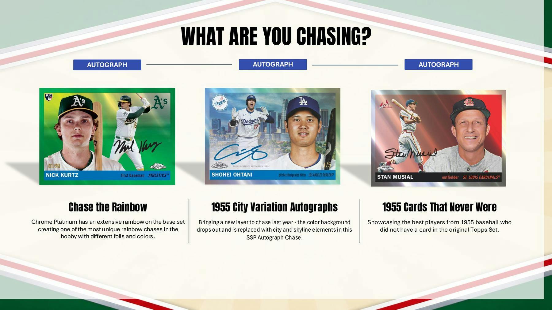 2025 Topps Chrome Platinum ’55 Baseball Blaster Box | Columbia Sports Cards - Columbia Sports Cards