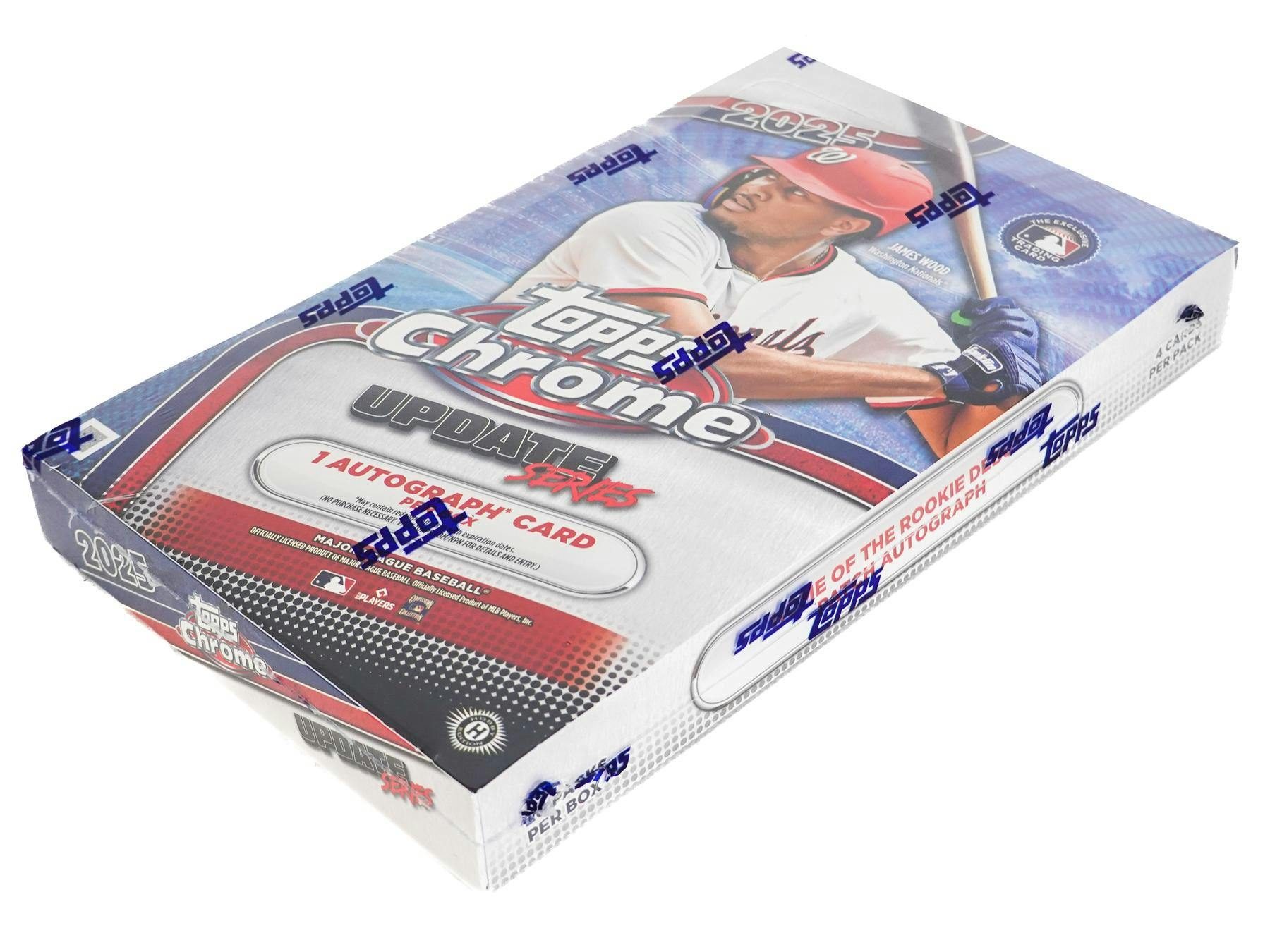 2025 Topps Chrome Update Series Baseball Hobby Box | Columbia Sports Cards - Columbia Hobby - Sports Card Boxes - Toploaders - Card Savers