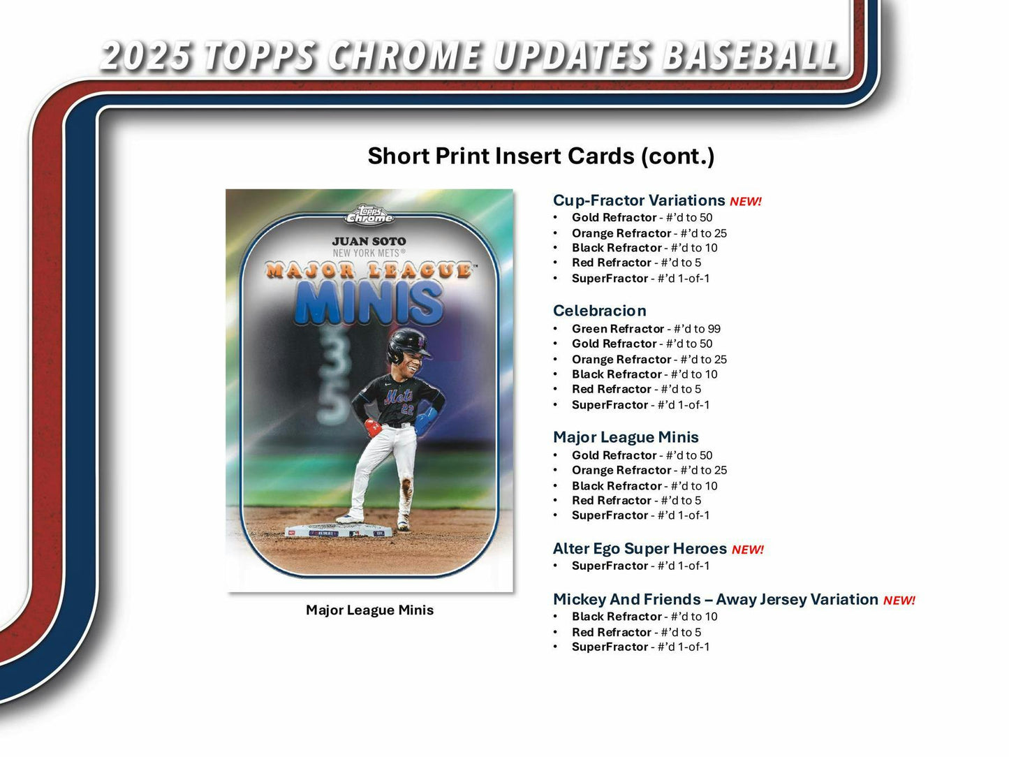 2025 Topps Chrome Update Series Baseball Hobby Box | Columbia Sports Cards - Columbia Hobby - Sports Card Boxes - Toploaders - Card Savers