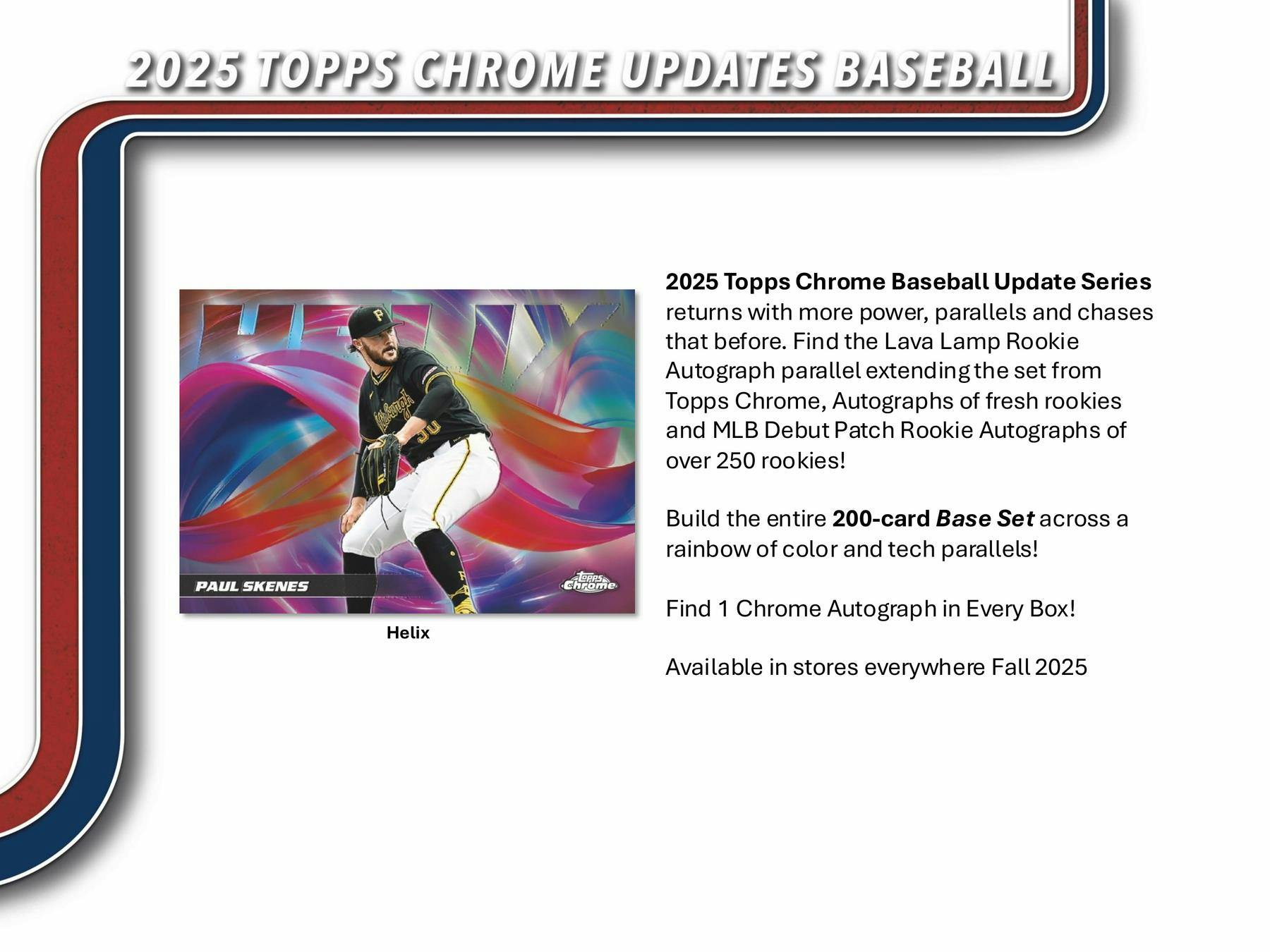 2025 Topps Chrome Update Series Baseball Hobby Box | Columbia Sports Cards - Columbia Hobby - Sports Card Boxes - Toploaders - Card Savers