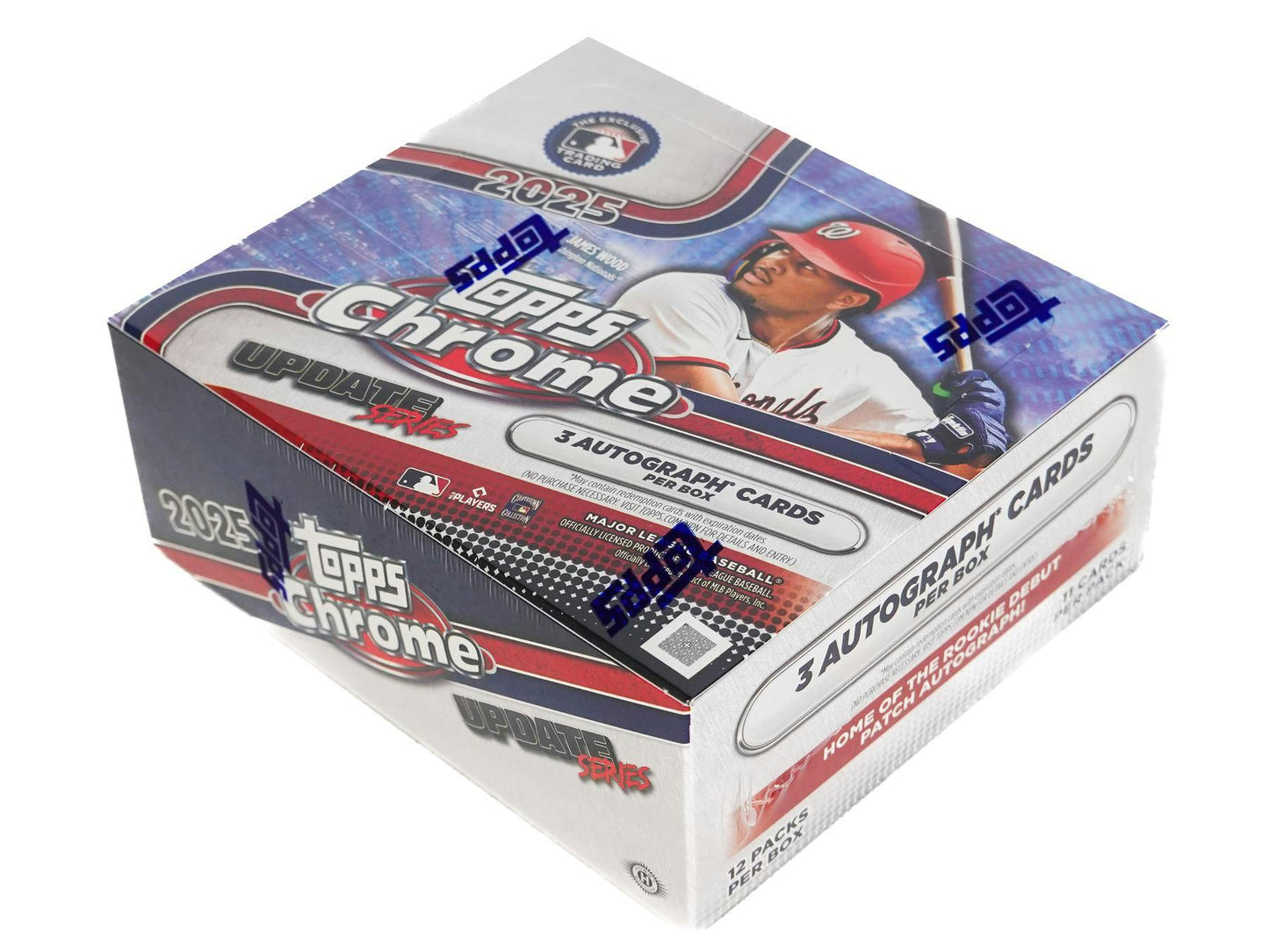 2025 Topps Chrome Update Series Baseball Hobby Jumbo Box - Columbia Hobby - Sports Card Boxes - Toploaders - Card Savers