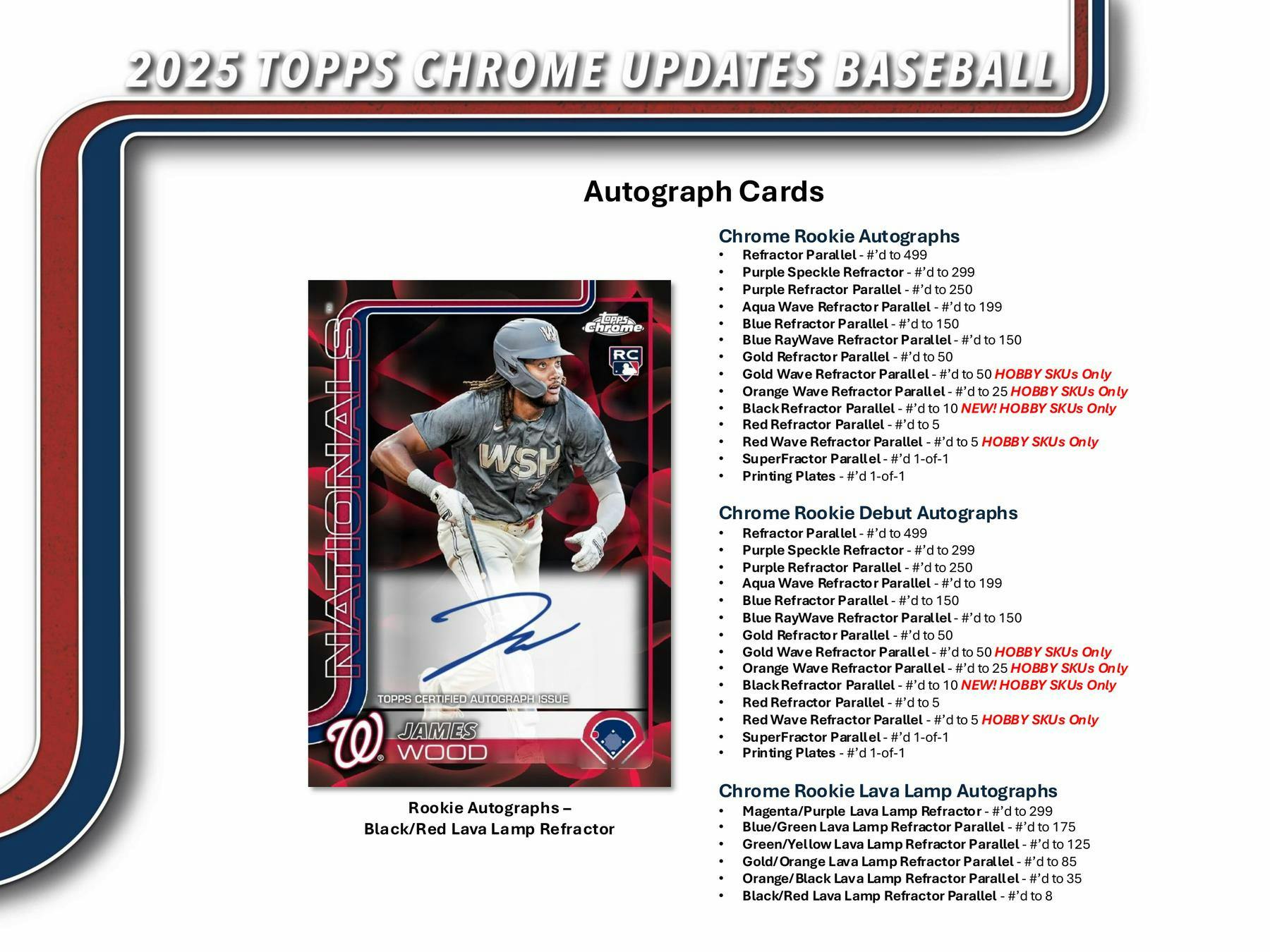 2025 Topps Chrome Update Series Baseball Hobby Jumbo Box - Columbia Hobby - Sports Card Boxes - Toploaders - Card Savers