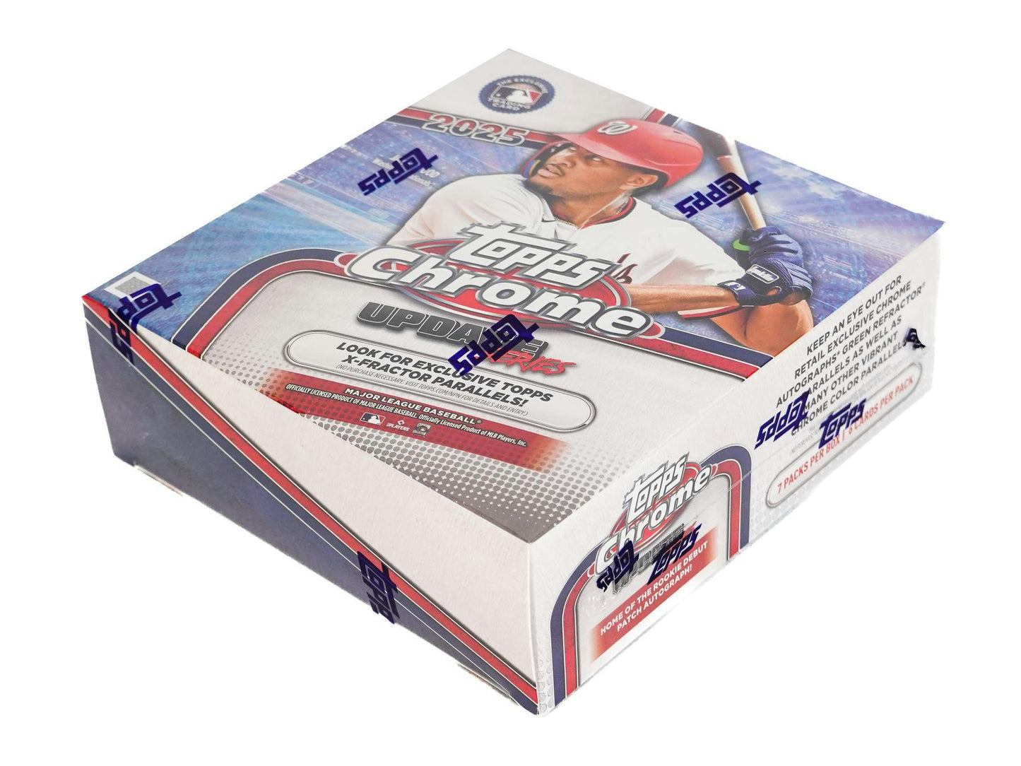 2025 Topps Chrome Update Series Baseball Mega Box | Columbia Sports Cards - Columbia Hobby - Sports Card Boxes - Toploaders - Card Savers