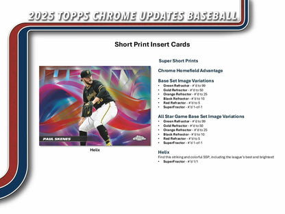 2025 Topps Chrome Update Series Baseball Mega Box | Columbia Sports Cards - Columbia Hobby - Sports Card Boxes - Toploaders - Card Savers
