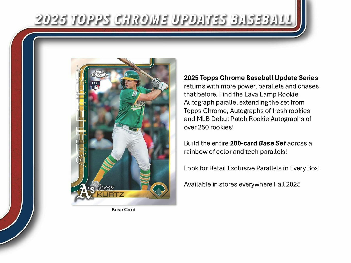 2025 Topps Chrome Update Series Baseball Mega Box | Columbia Sports Cards - Columbia Hobby - Sports Card Boxes - Toploaders - Card Savers