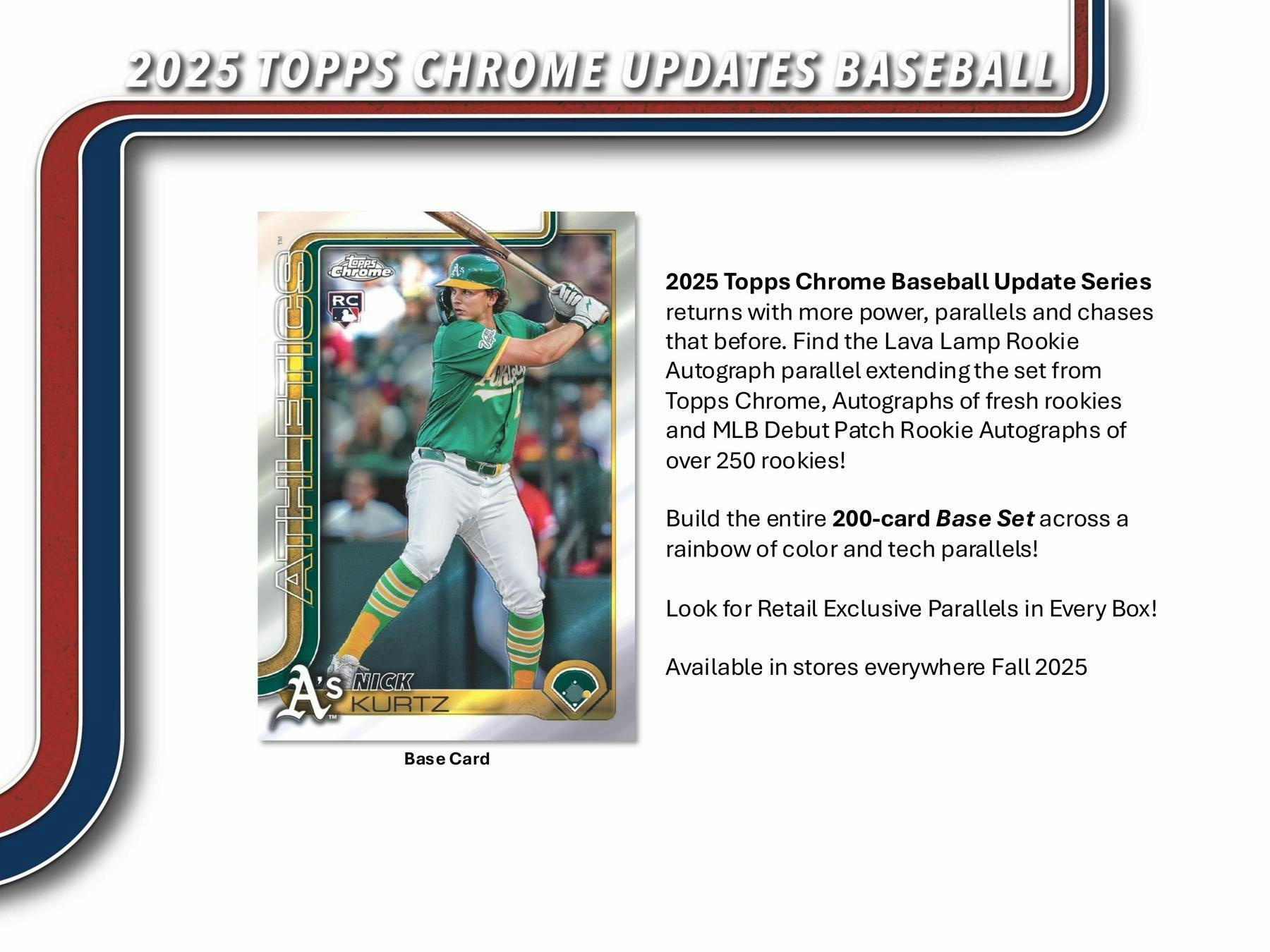 2025 Topps Chrome Update Series Baseball Mega Box | Columbia Sports Cards - Columbia Hobby - Sports Card Boxes - Toploaders - Card Savers