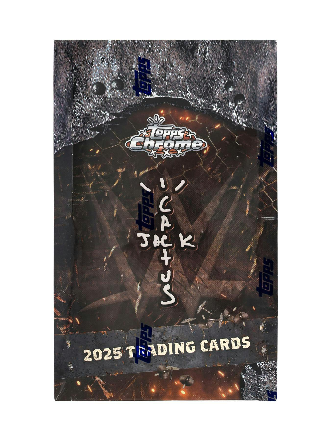 2025 Topps Chrome WWE x Cactus Jack Hobby Box | Columbia Sports Cards - Columbia Hobby - Sports Card Boxes - Toploaders - Card Savers