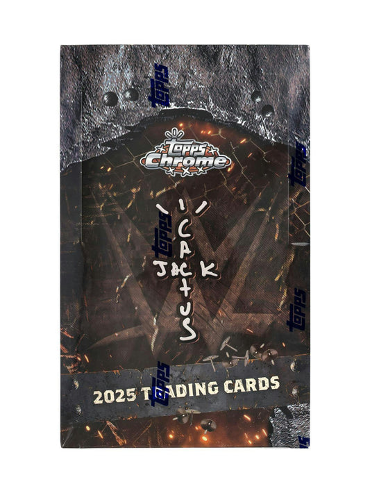2025 Topps Chrome WWE x Cactus Jack Hobby Box | Columbia Sports Cards - Columbia Hobby - Sports Card Boxes - Toploaders - Card Savers