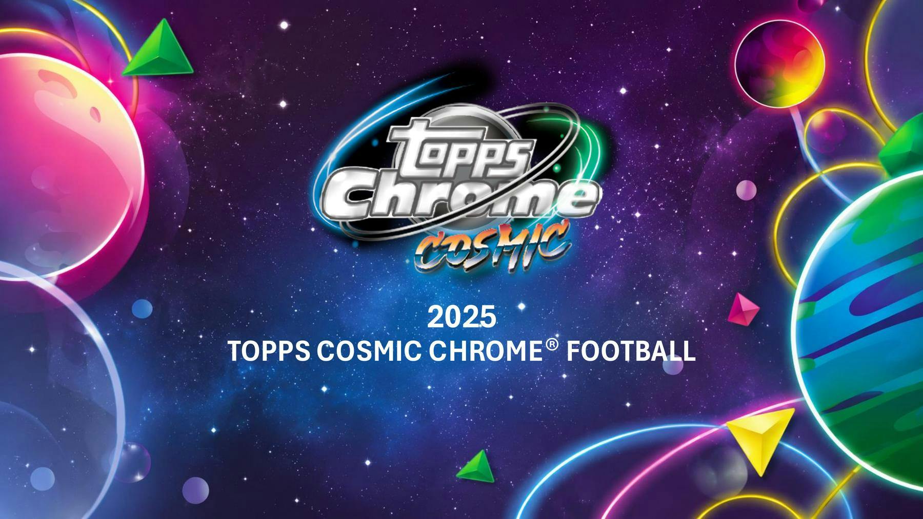 2025 Topps Cosmic Chrome Football Hobby Box | Columbia Sports Cards - Columbia Sports Cards