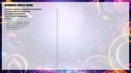 2025 Topps Cosmic Chrome Football Hobby Box | Columbia Sports Cards - Columbia Sports Cards
