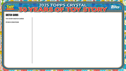 2025 Topps Crystal 30 Years of Toy Story Hobby Box | Columbia Sports Cards - Columbia Hobby - Sports Card Boxes - Toploaders - Card Savers