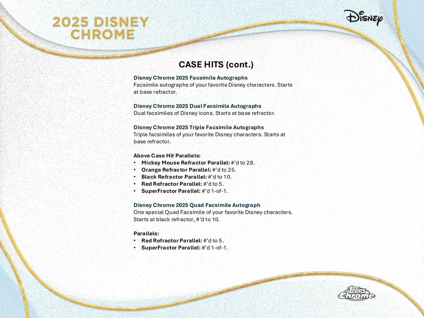 2025 Topps Disney Chrome Mega Box | Columbia Sports Cards - Columbia Hobby - Sports Card Boxes - Toploaders - Card Savers