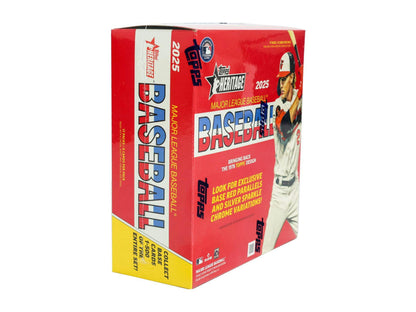 2025 Topps Heritage Baseball Mega Box - Columbia Hobby - Sports Card Boxes - Toploaders - Card Savers